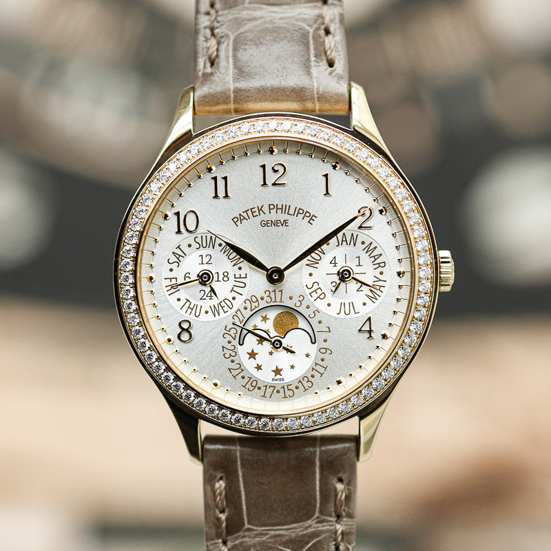 Patek Philippe Grand Complications Perpetual Calendar 7140R-001 35.1mm Silver Dial