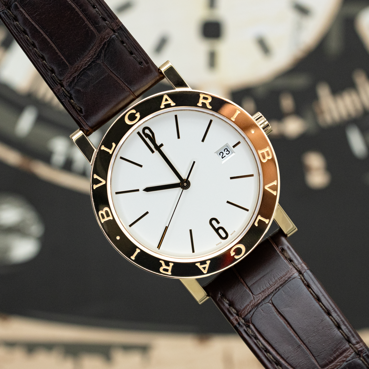 Bulgari Bvlgari Bvlgari Automatic 103968 38mm White Dial