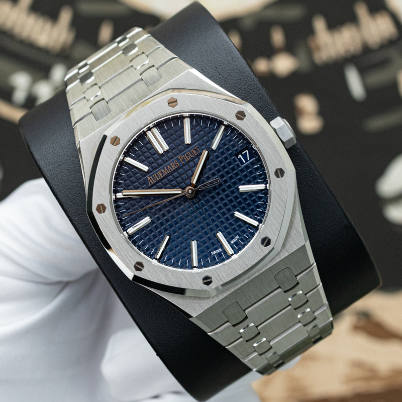 Audemars Piguet Royal Oak Selfwinding 15510ST 41mm Blue Dial Pre-Owned