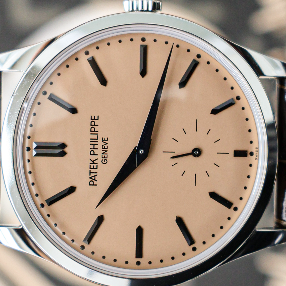 INCOMING Patek Philippe 2026 Calatrava Small Seconds 6196P 38mm Salmon Dial