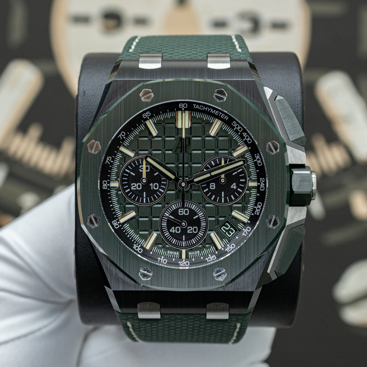 Audemars Piguet Royal Oak Offshore Chronograph 26240CE 43mm Dark Green Dial
