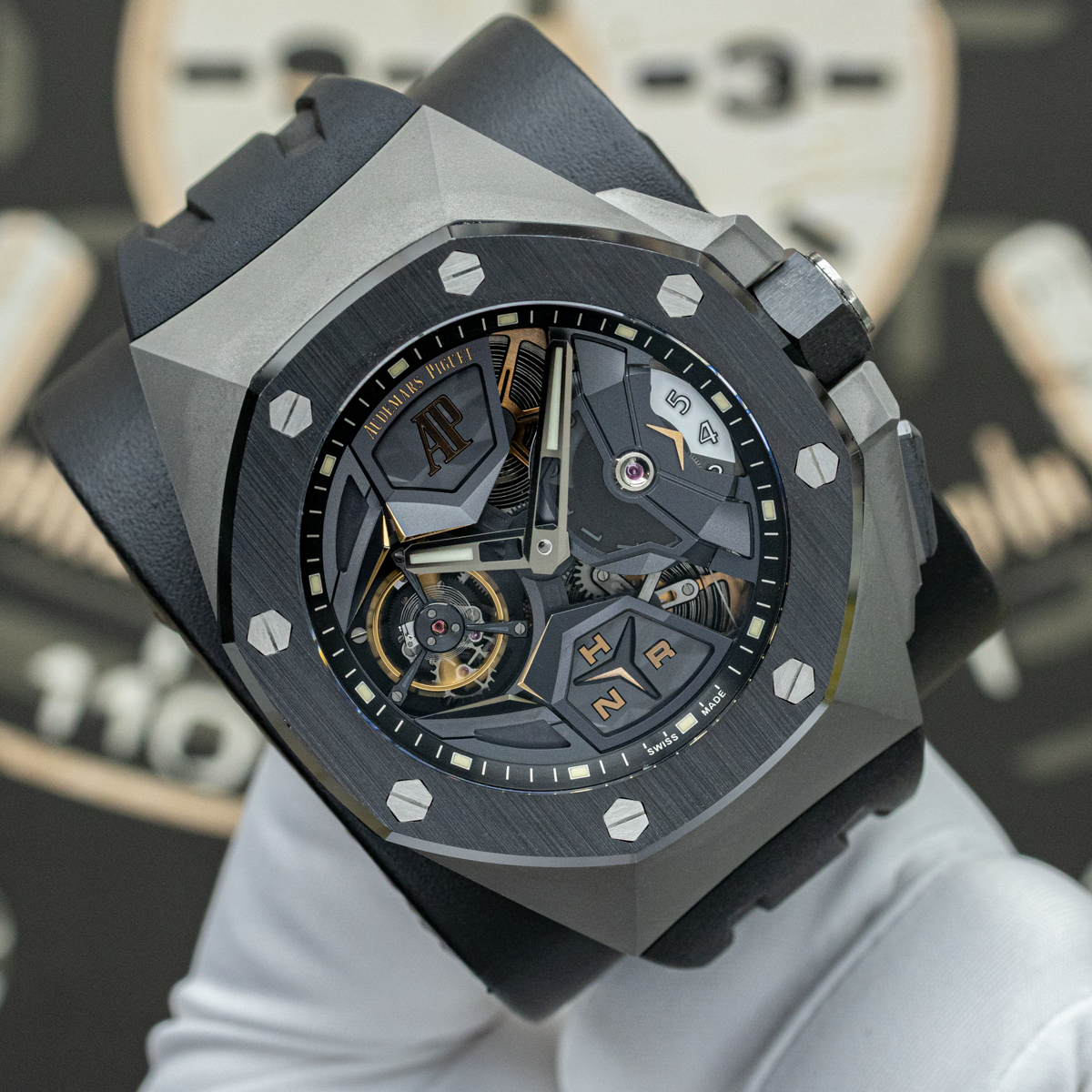 Audemars Piguet Royal Oak Concept Flying Tourbillon GMT 26589IO 44mm Openworked Dial Pre-Owned