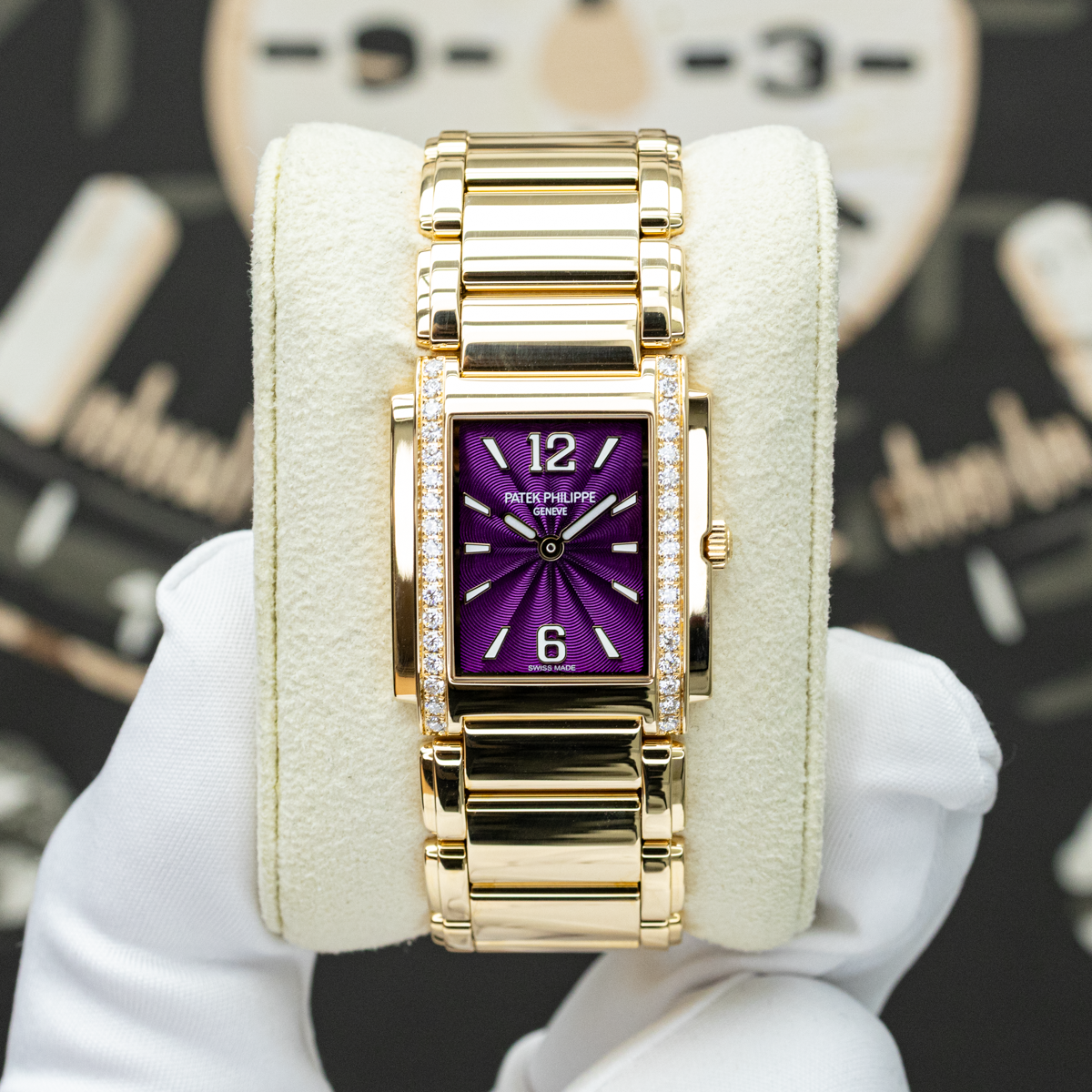 Patek Philippe 2026 Twenty~4 Quartz 4910/1201R 25mm Purple Dial
