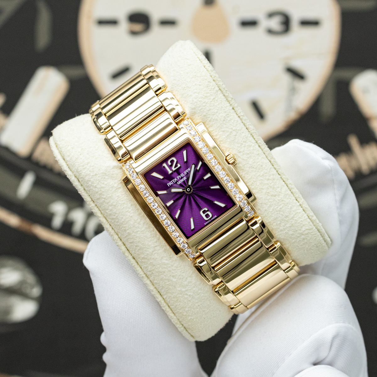 Patek Philippe 2026 Twenty~4 Quartz 4910/1201R 25mm Purple Dial