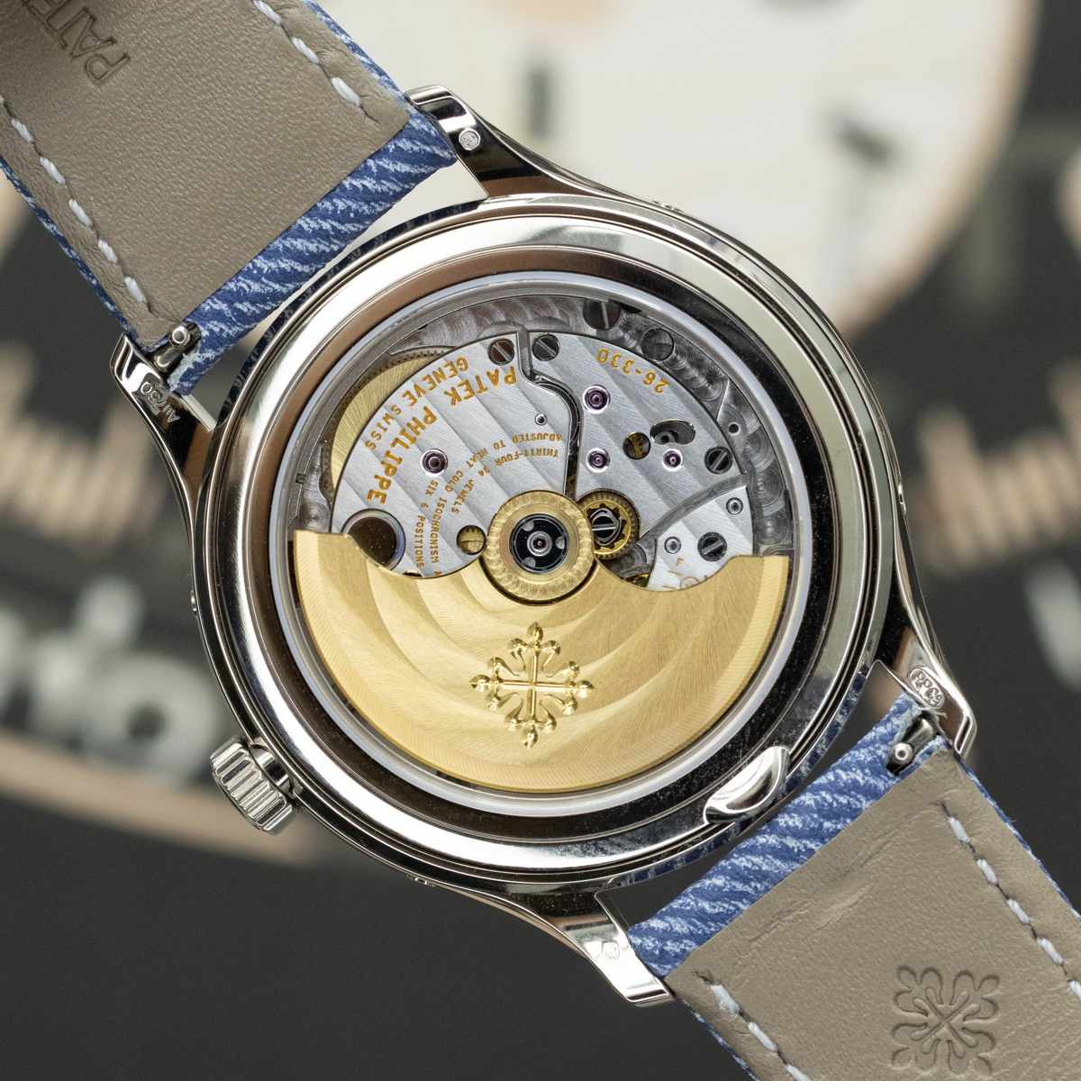 Patek Philippe 2026 Complications Annual Moon Phases 4946G 38mm Denim Dial