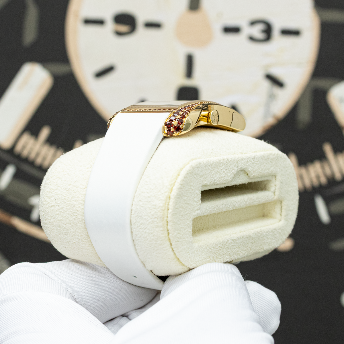 Patek Philippe Gondolo Serata Joaillerie Quartz 4962/200R 28.5mm Zebra Motif Dial