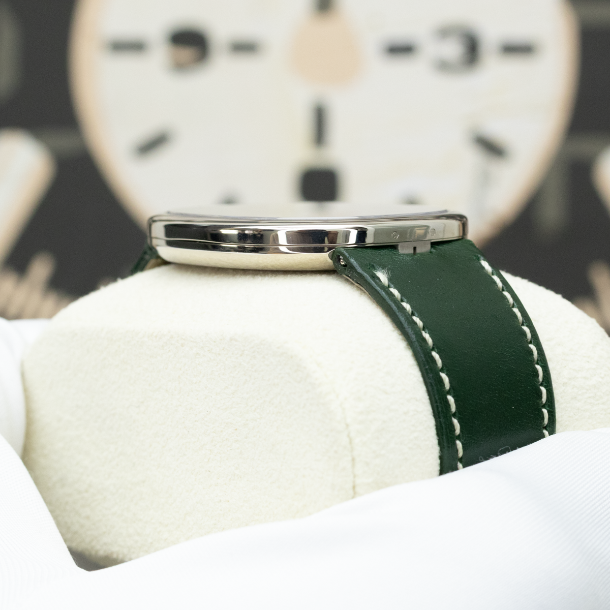 Patek Philippe Golden Ellipse 5738G 34.5mm Green Dial