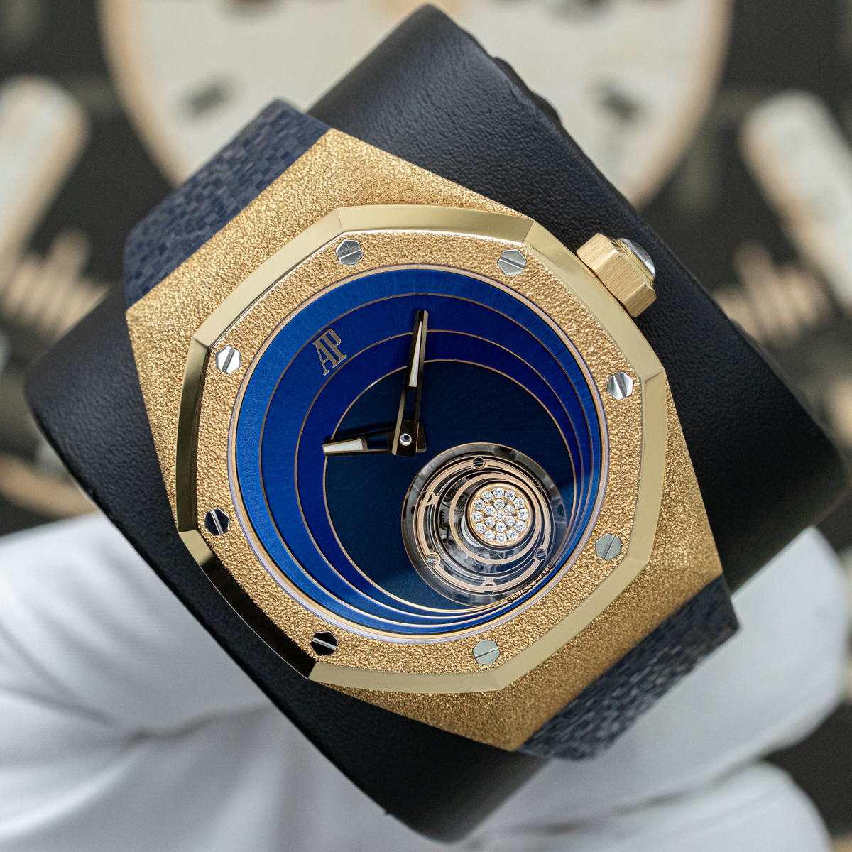 Audemars Piguet Royal Oak Concept Flying Tourbillon 26630OR 38.5mm Blue Dial