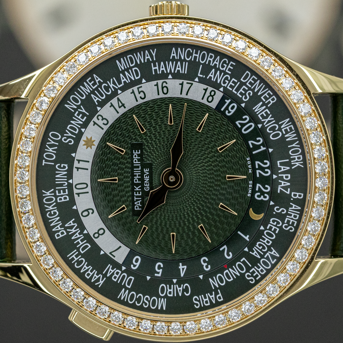Patek Philippe 2026 Complications World Time 7130R 36mm Olive Green Dial