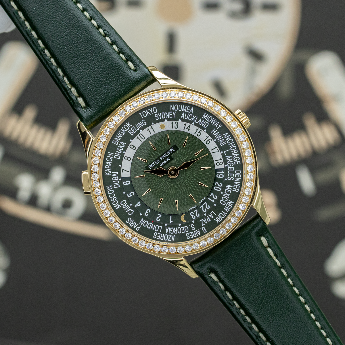Patek Philippe 2026 Complications World Time 7130R 36mm Olive Green Dial