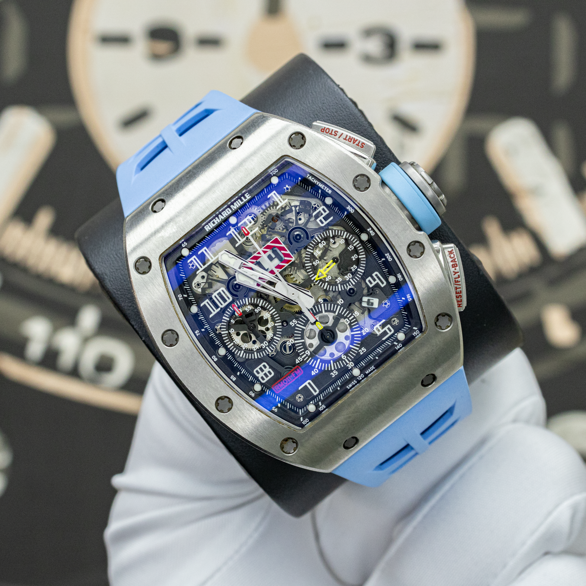 Richard Mille RM 011-FM Felipe Massa 40mm Openworked Dial Pre-Owned
