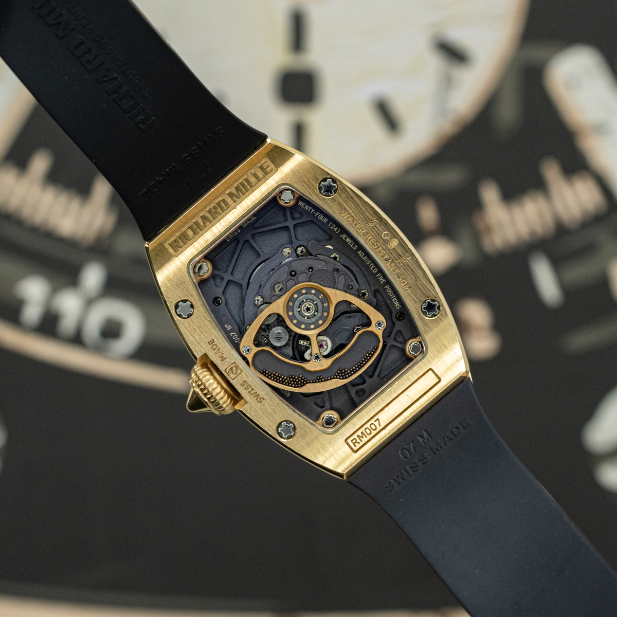 Richard Mille RM 007 31mm Openworked Dial Pre-Owned