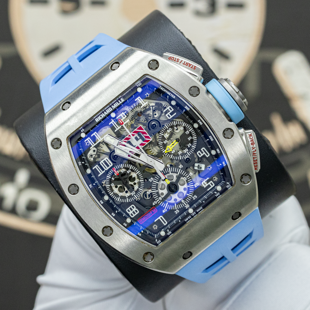 Richard Mille RM 011-FM Felipe Massa 40mm Openworked Dial Pre-Owned