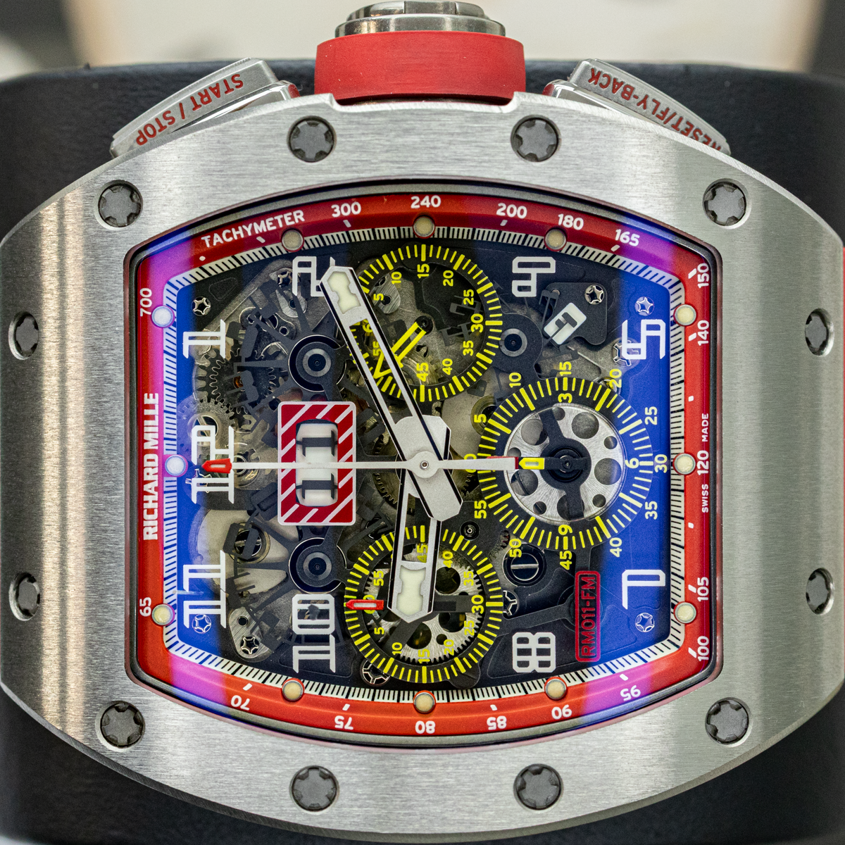 Richard Mille RM 011-FM Felipe Massa Limited Edition 40mm Openworked Dial Pre-Owned