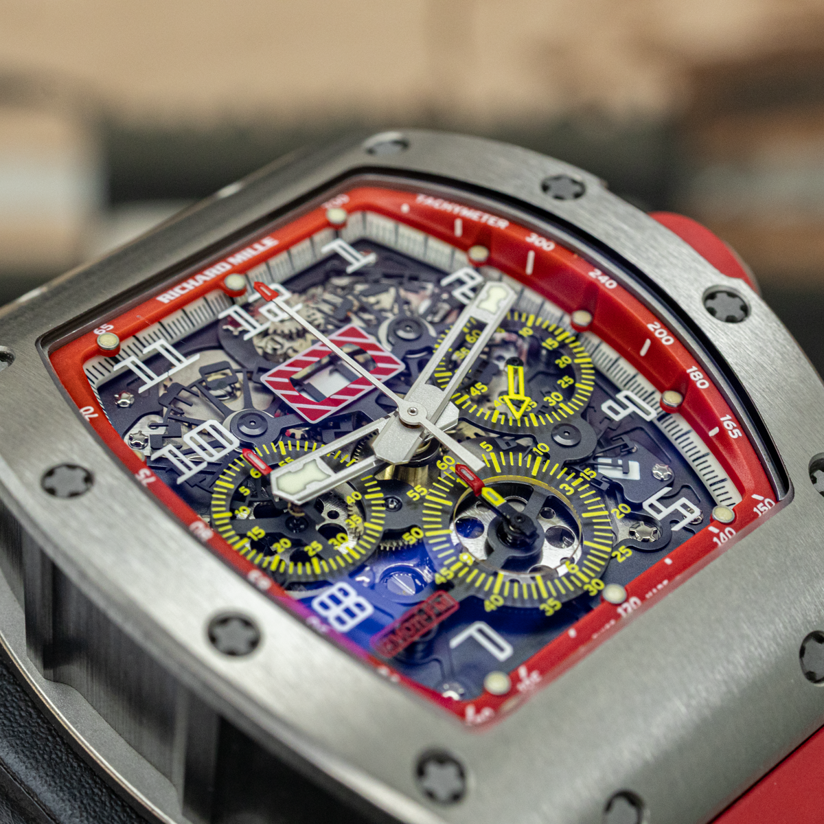 Richard Mille RM 011-FM Felipe Massa Limited Edition 40mm Openworked Dial Pre-Owned