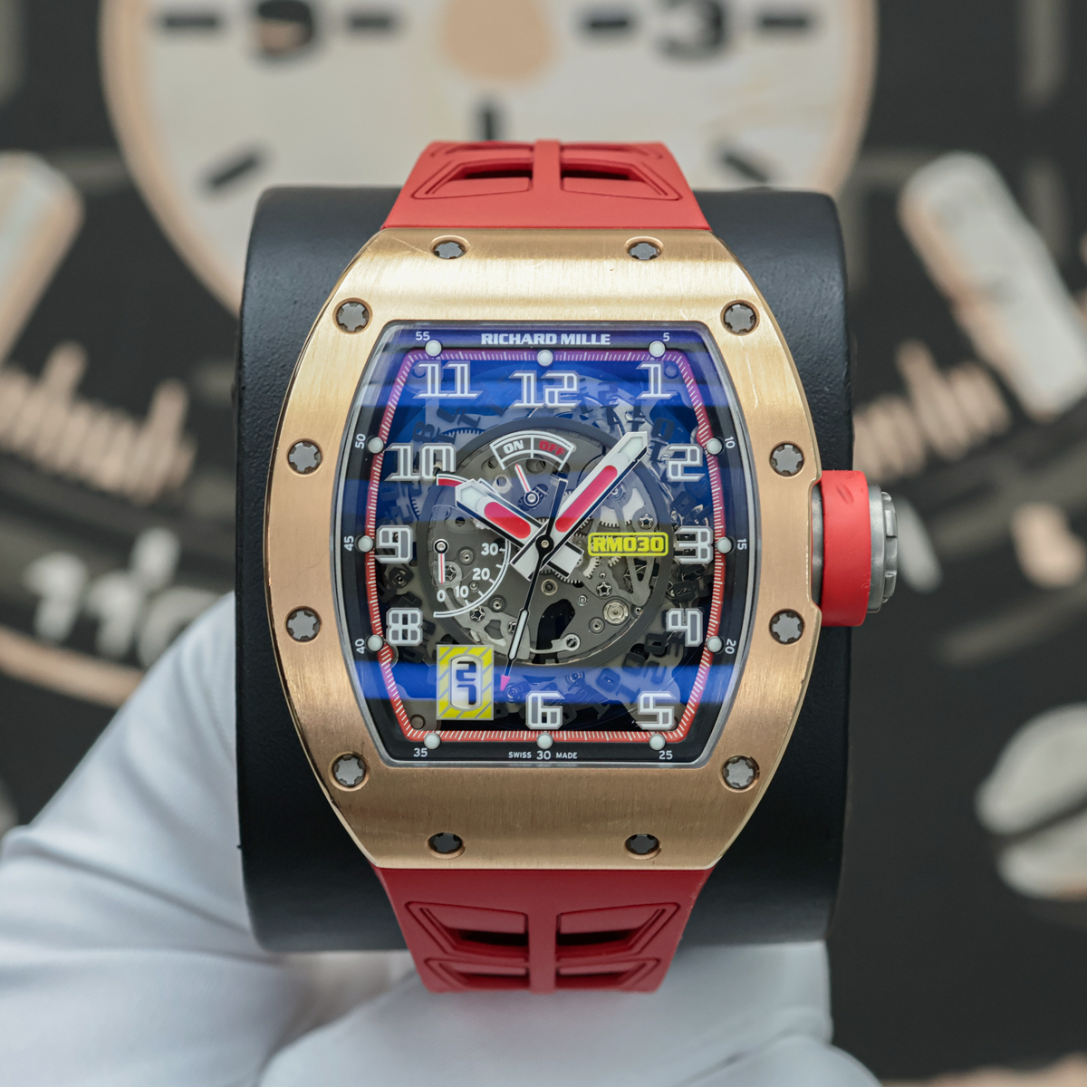 Richard Mille RM 030 Malaysian Grand Prix 2012 Limited Edition 42.5mm Openworked Dial Pre-Owned