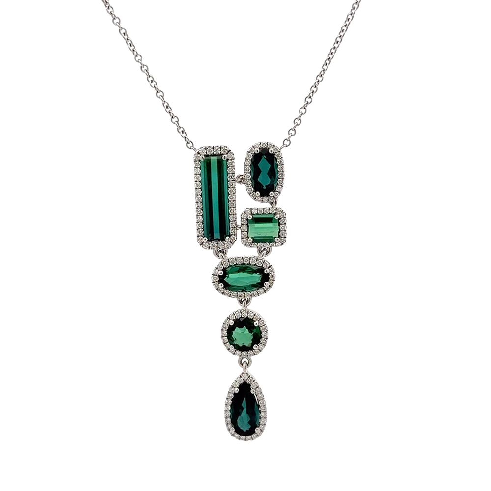 Green Emerald Necklace