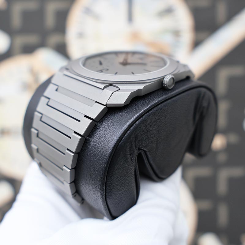Bulgari Octo Finissimo Titanium 40mm Grey Dial 102713 Pre-Owned