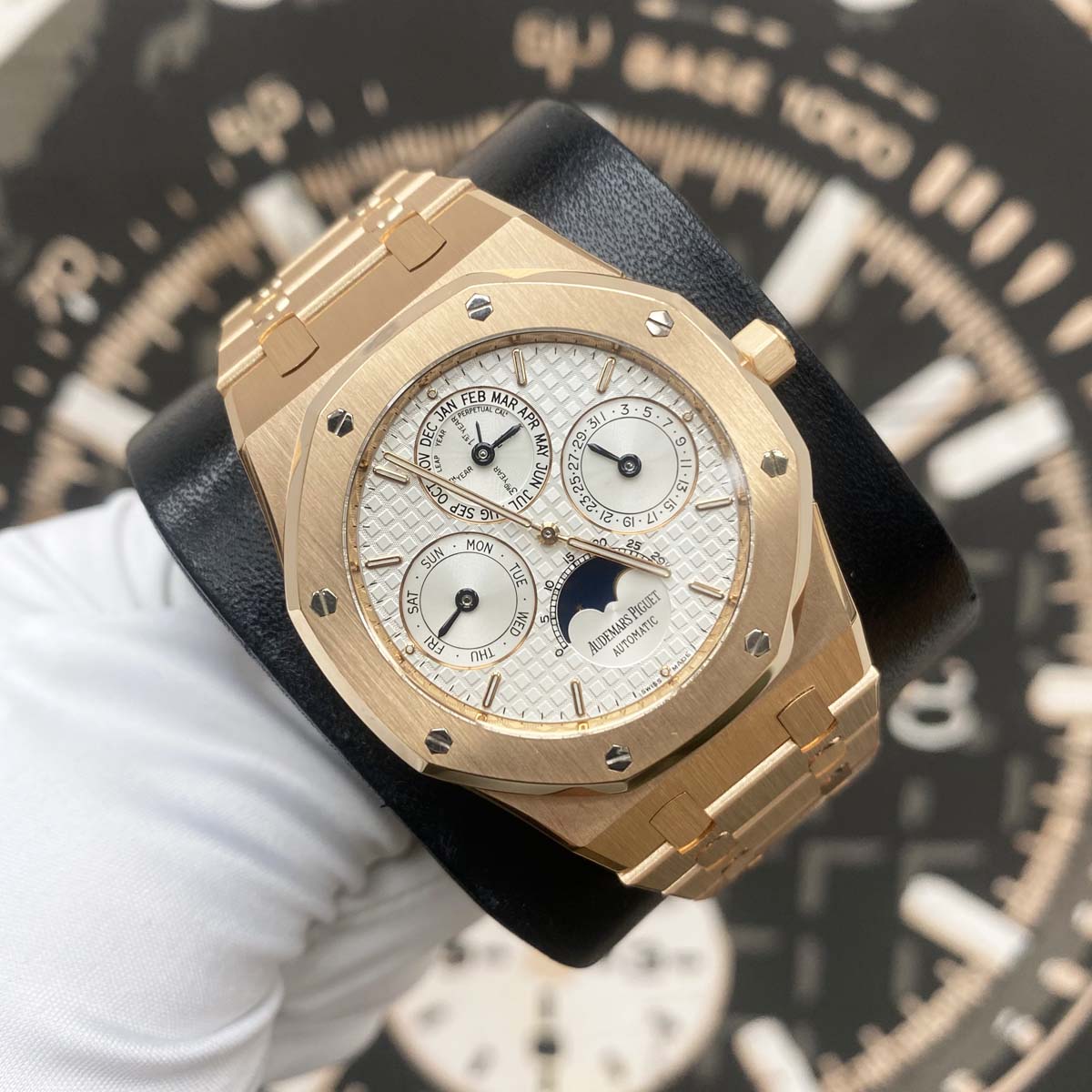 Audemars Piguet Royal Oak Perpetual Calendar 39mm 26252OR Silver Dial Pre-Owned