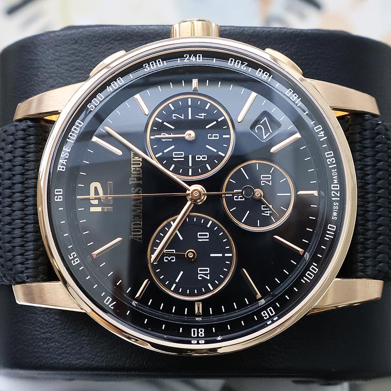 Audemars Piguet Code 11.59 Chronograph 41mm 26393OR Black Dial Pre-Owned
