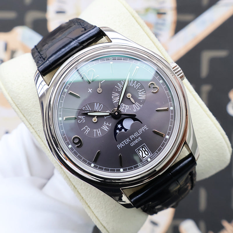 Patek Philippe Annual Calendar Complication 39mm 5146G-010 Grey Dial Pre-Owned