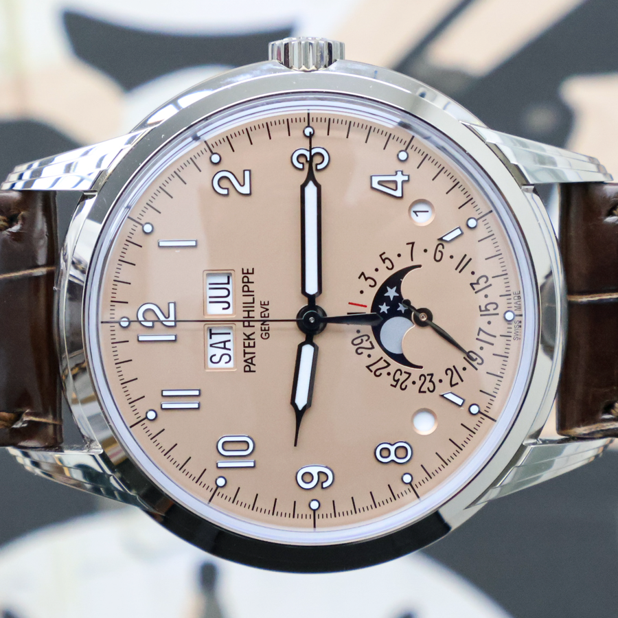 Patek Philippe Grand Complications Perpetual Calendar 40mm 5320G Salmon Dial