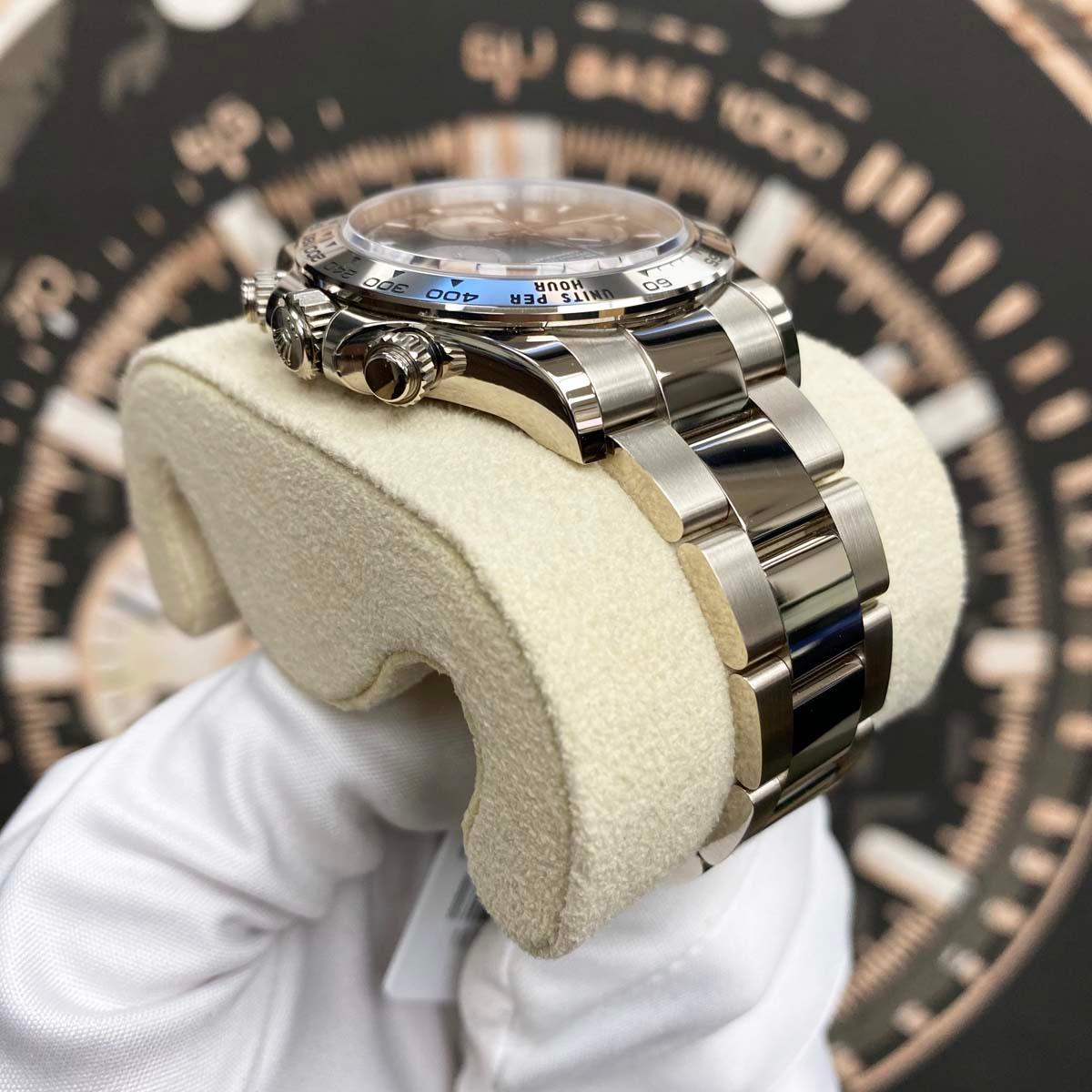 Rolex Daytona 40mm 126509 White Gold Black Dial 2023 Unworn - Gotham Trading 