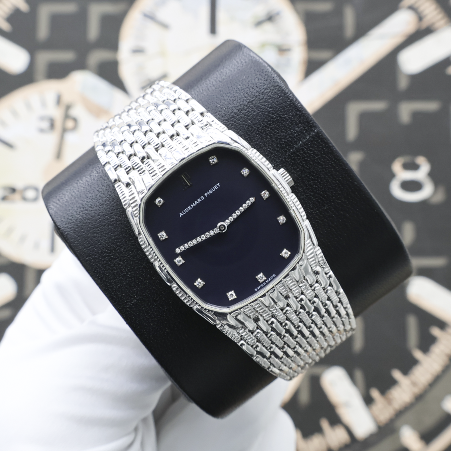 Audemars Piguet Cobra 26.5mm Dark Blue Diamond Dial Pre-Owned