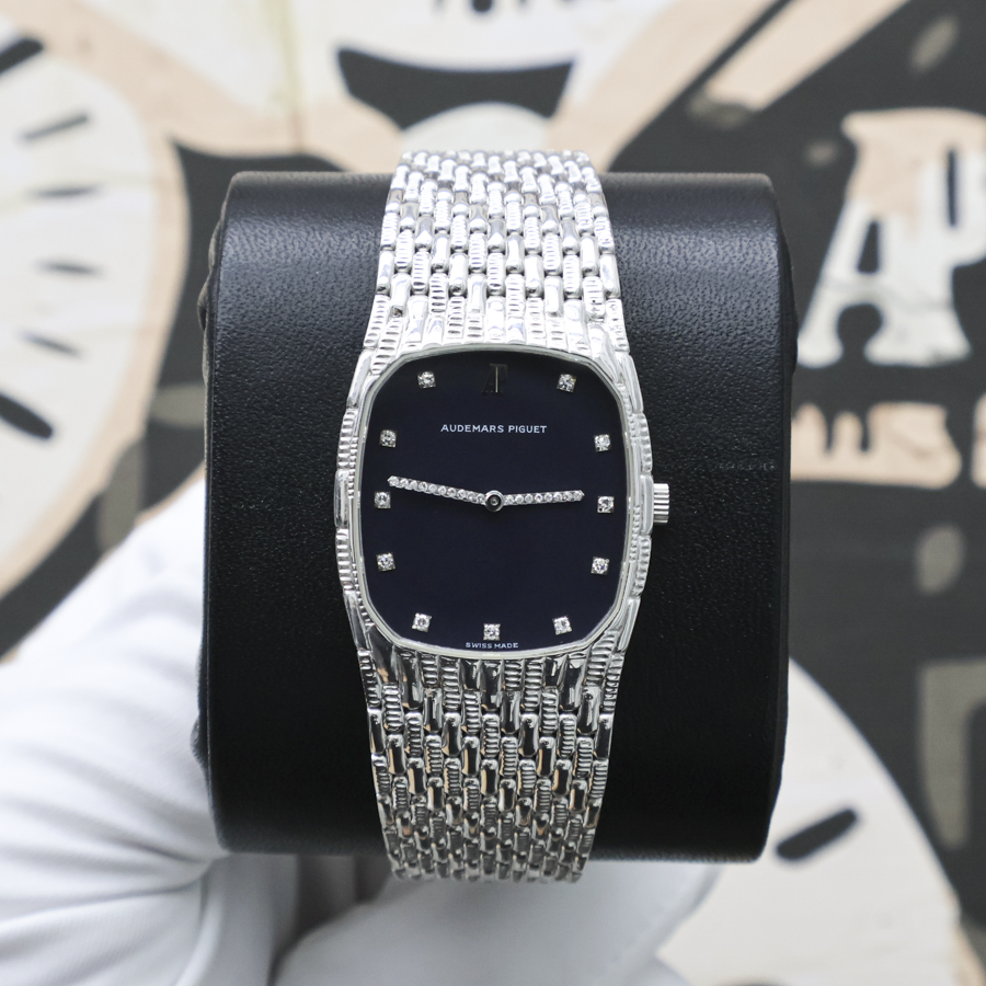 Audemars Piguet Cobra 26.5mm Dark Blue Diamond Dial Pre-Owned