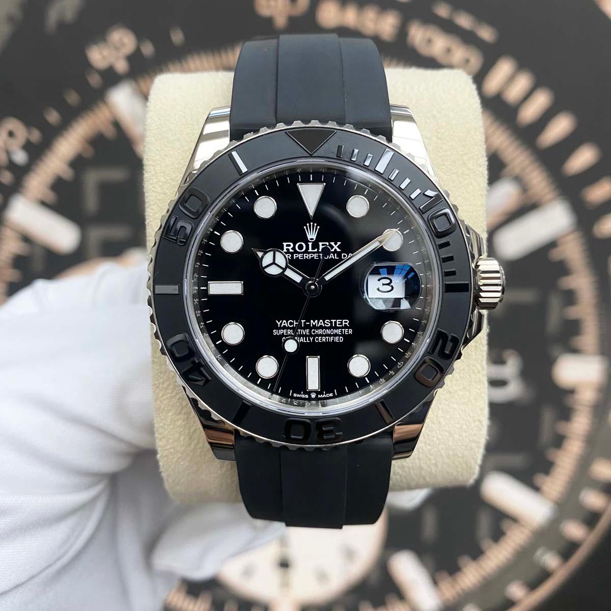 Rolex Yacht-Master 42mm 226659 Black Dial 2023 Mint Condition Pre-Owned - Gotham Trading 