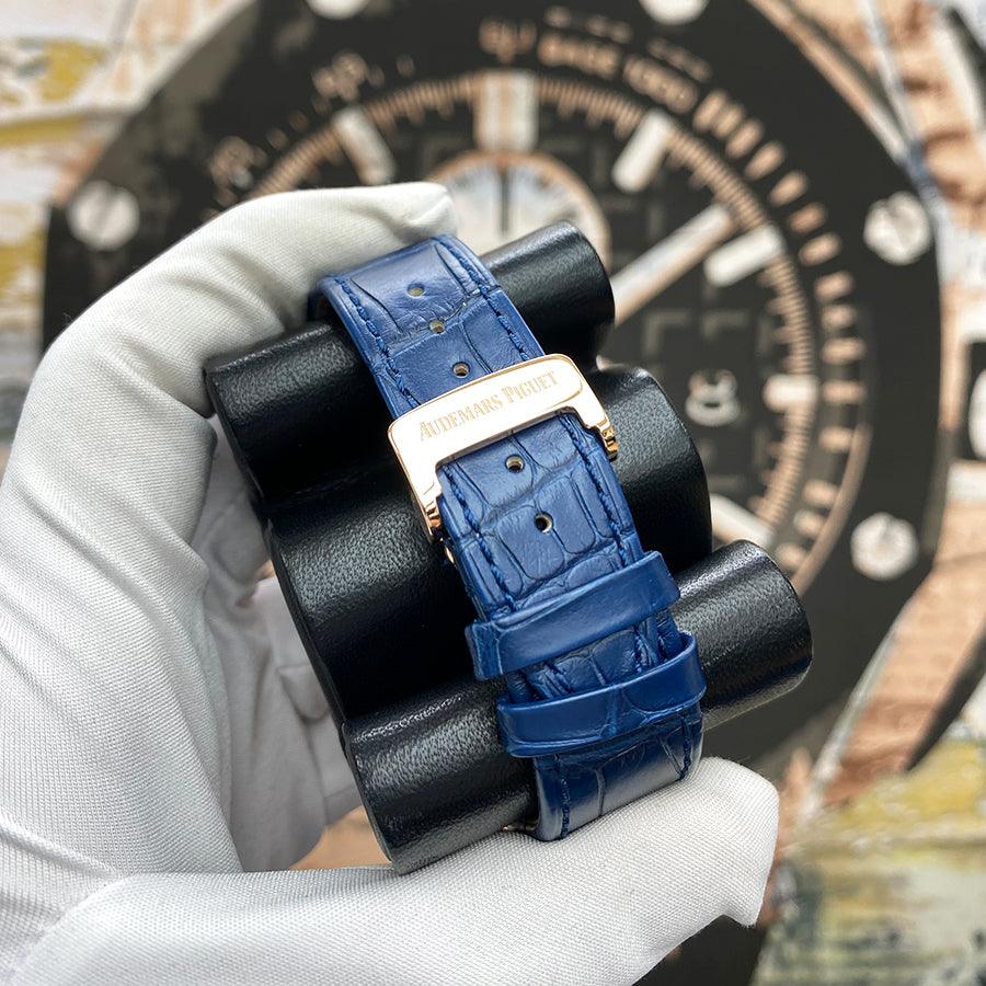Audemars Piguet Royal Oak Chronograph 41mm 26239OR.OO.D315CR.01 Blue Dial - Gotham Trading 