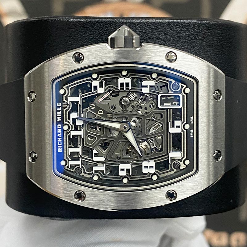 Richard Mille RM67-01 Titanium Case 47mm Openworked Dial Pre-Owned - Gotham Trading 