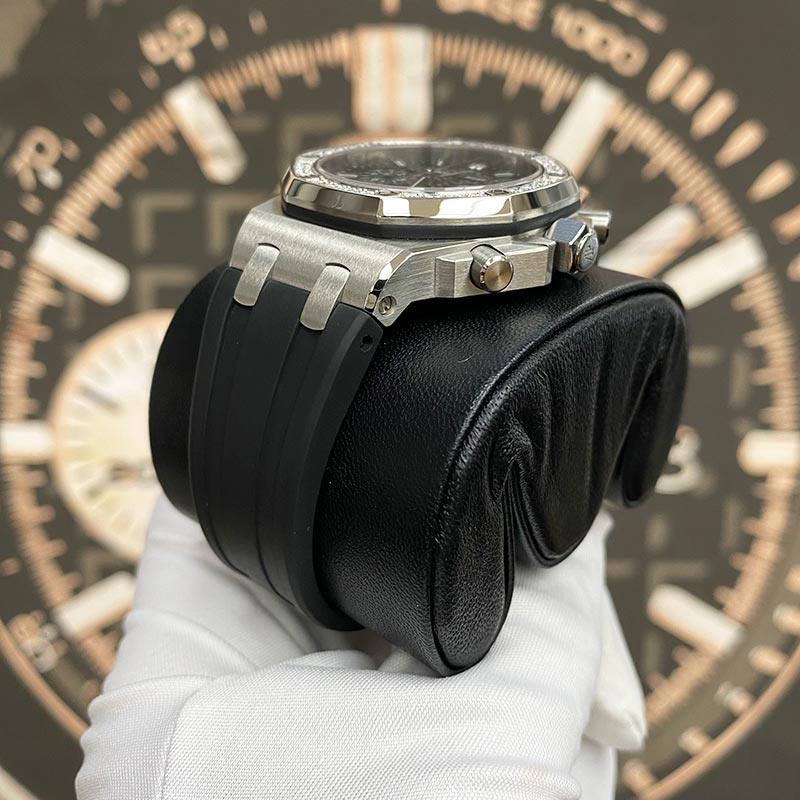 Audemars Piguet Royal Oak Offshore Chronograph 37mm 26231ST Black Dial Pre-Owned - Gotham Trading 