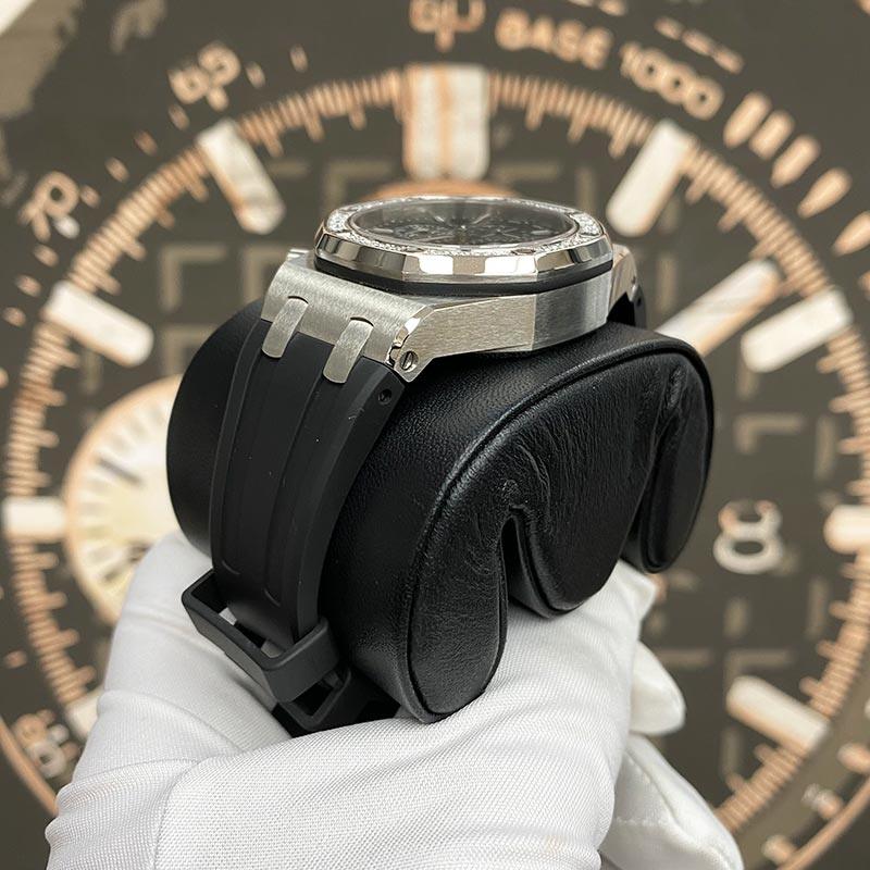 Audemars Piguet Royal Oak Offshore Chronograph 37mm 26231ST Black Dial Pre-Owned - Gotham Trading 