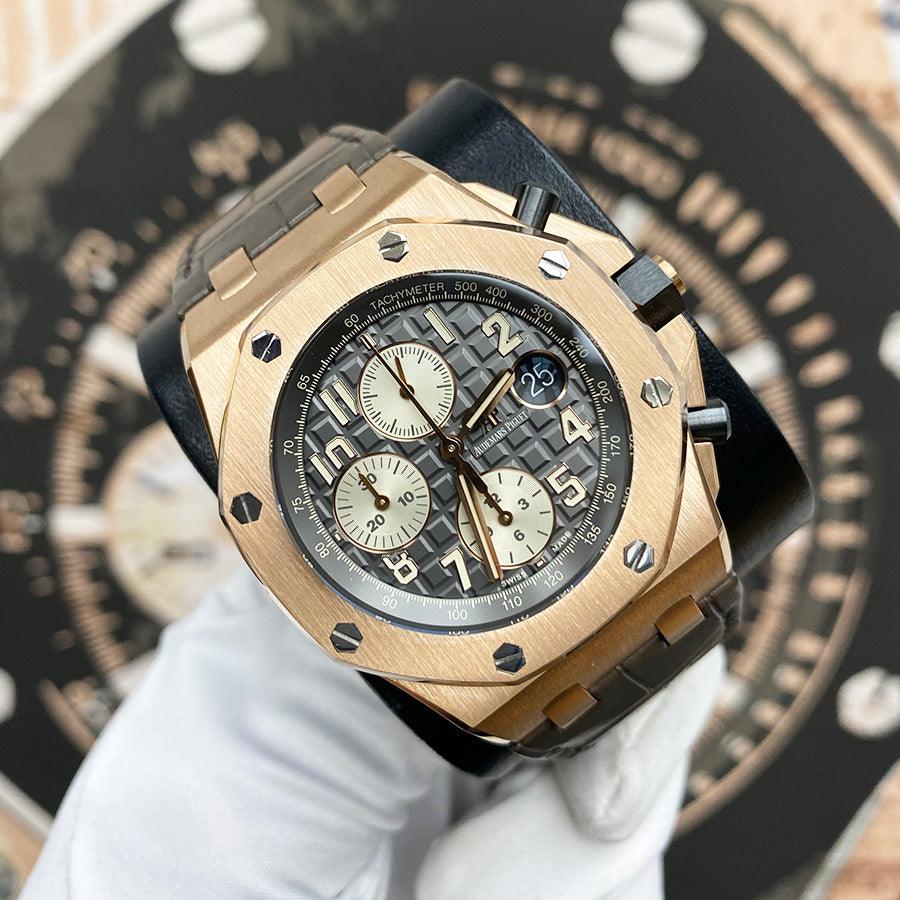 Audemars Piguet Royal Oak Offshore Chronograph 42mm 26470OR.OO.A125CR.01 Grey Dial Pre-Owned - Gotham Trading 