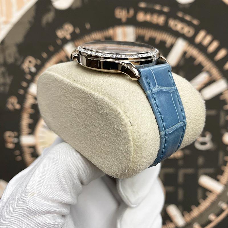 Patek Philippe World Time Complication 36mm 7130G Blue Dial - Gotham Trading 