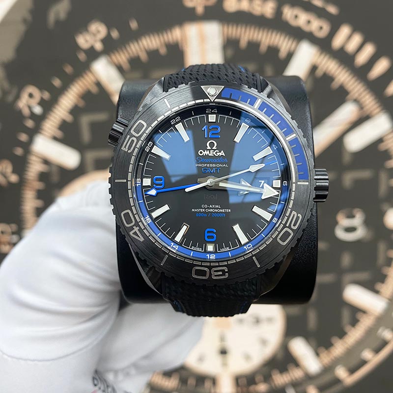 Omega Sea-master Planet Ocean Black Dial 45.5mm 215.92.46.22.01.002 - Gotham Trading 