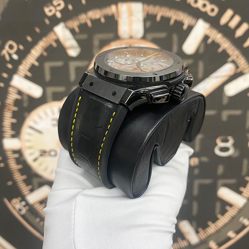 Hublot Classic Fusion Aerofusion Chronograph 45mm Pele Limited 500pc 525.CM.0179.VR.PEL14 Pre-Owned - Gotham Trading 