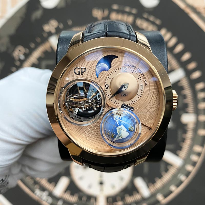 Girard Perregaux Bridges Planetarium Tri-axial Tourbillon 99290-52-951-BA6A Pre-Owned