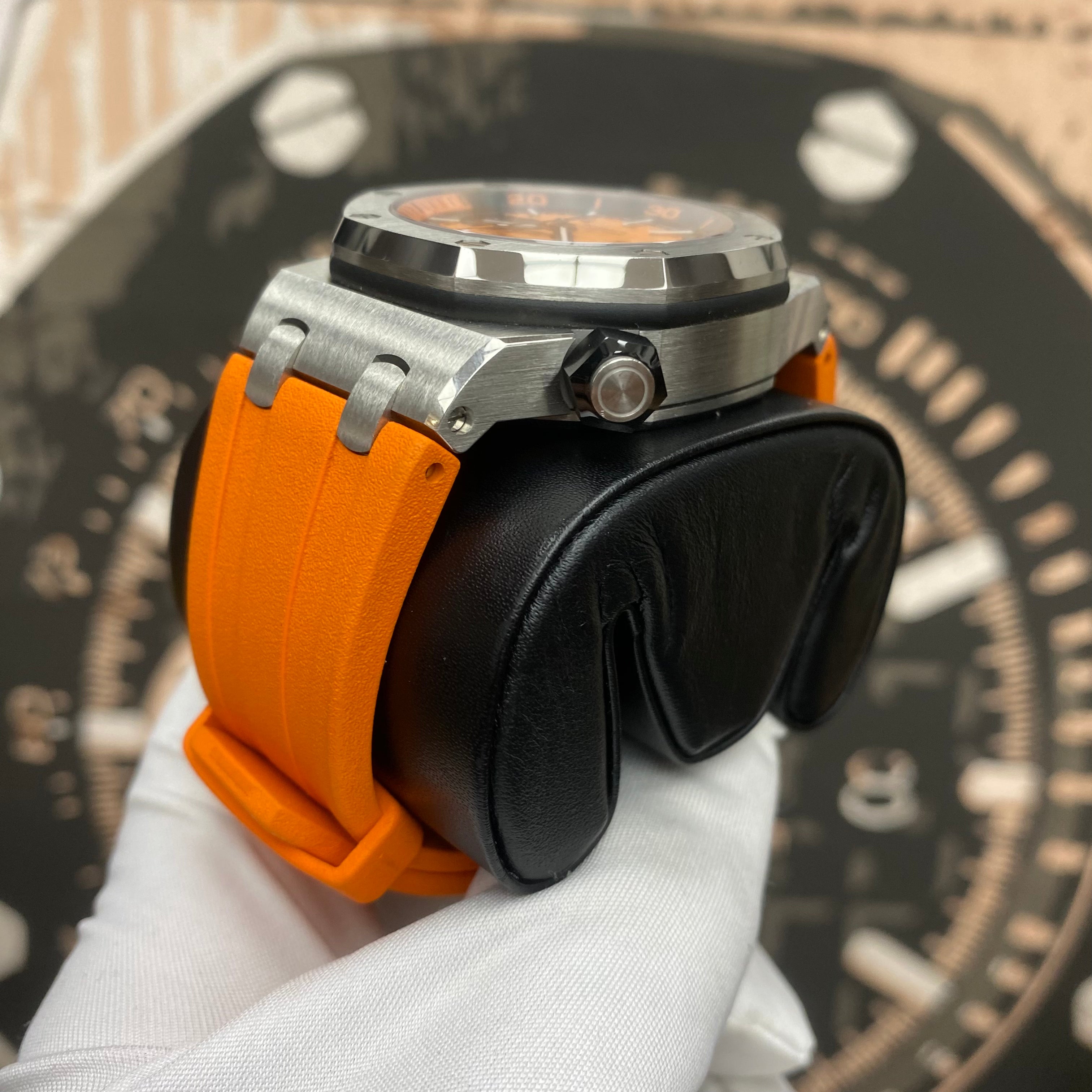 Audemars Piguet Limited Edition Royal Oak Offshore Diver 42mm 26703ST Orange Dial Pre-Owned