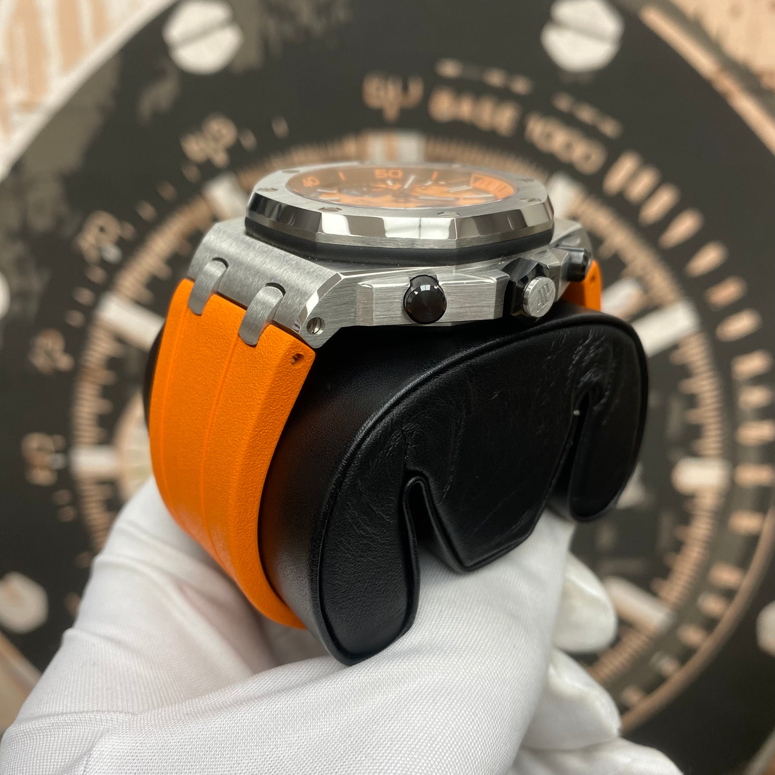 Audemars Piguet Limited Edition Royal Oak Offshore Diver 42mm 26703ST Orange Dial Pre-Owned