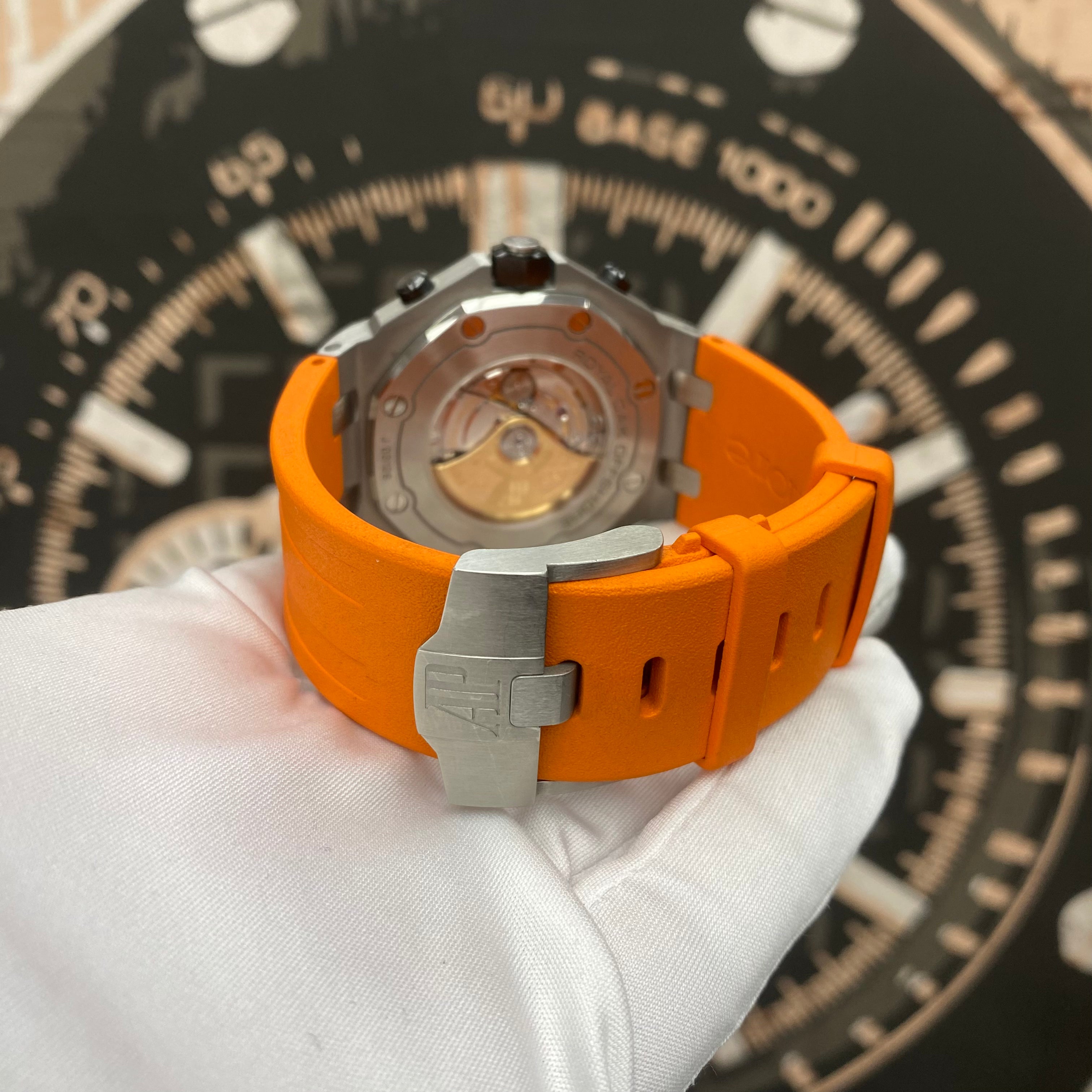 Audemars Piguet Limited Edition Royal Oak Offshore Diver 42mm 26703ST Orange Dial Pre-Owned