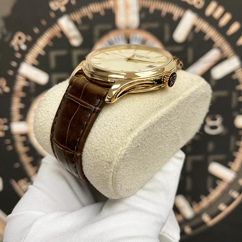 Patek Philippe Calatrava 39mm 5227J Ivory Dial Pre-Owned