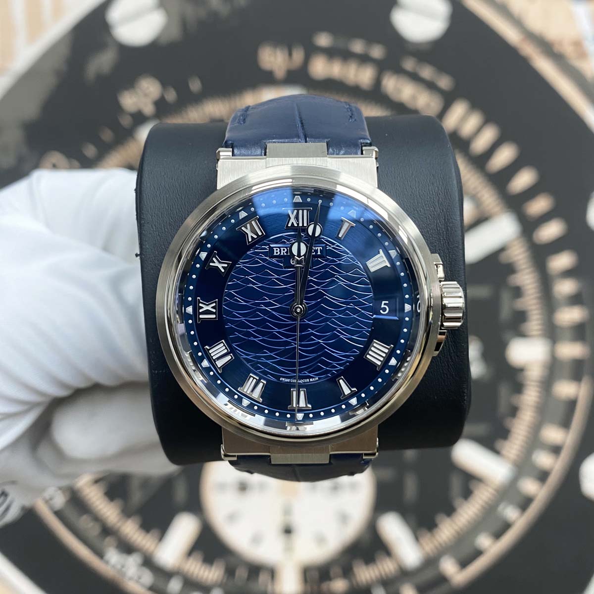 Breguet Marine 40mm 5517BB/Y2/9ZU Blue Roman Dial