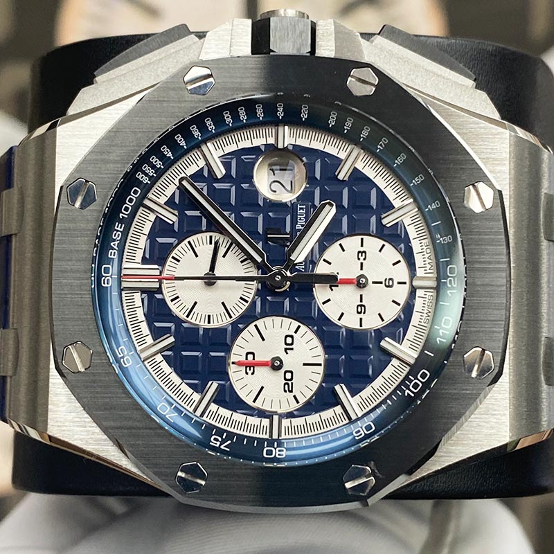 Audemars Piguet Royal Oak Offshore Chronograph 44mm 26401PO Blue Dial Pre-Owned