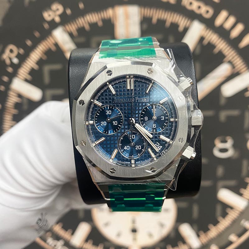 Audemars Piguet 50th Anniversary Royal Oak 41mm 26240ST.OO.1320ST.01 Blue Dial