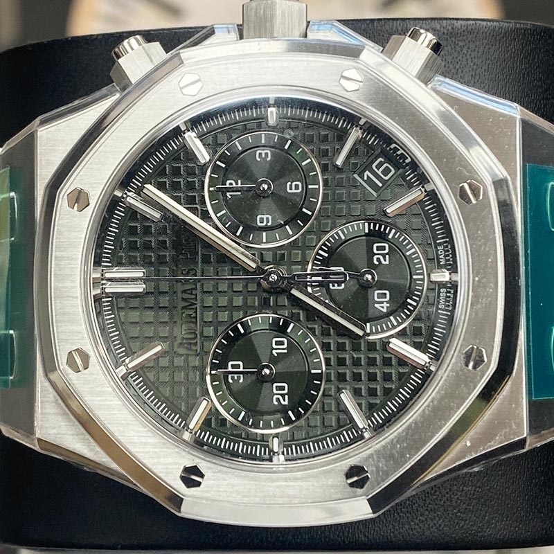 Audemars Piguet 50th Anniversary Royal Oak 41mm 26240ST.OO.1320ST.04 Green Dial