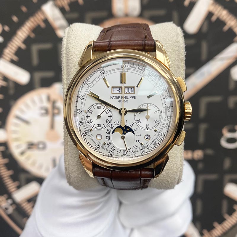 Patek Philippe Grand Complications Perpetual Calendar Chronograph 41mm 5270J Silver Dial