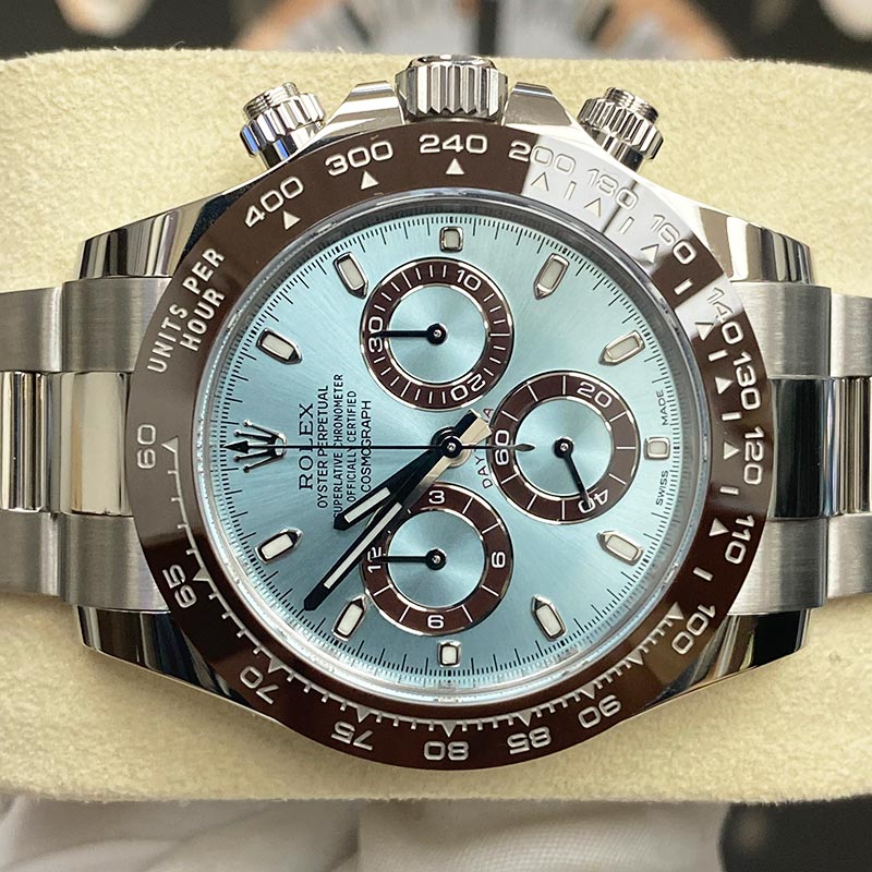 Rolex Daytona 50th Anniversary Edition 116506LB Ice Blue Dial Pre-Owned