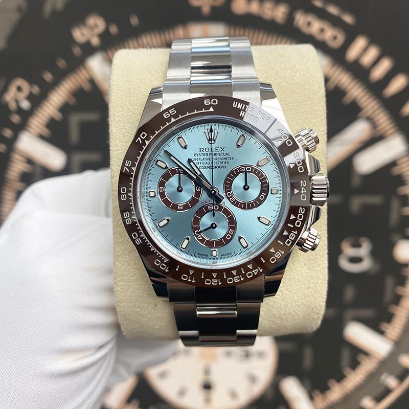 Rolex Daytona 50th Anniversary Edition 116506LB Ice Blue Dial Pre-Owned